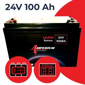 24V 100Ah LiFePO4 Akü