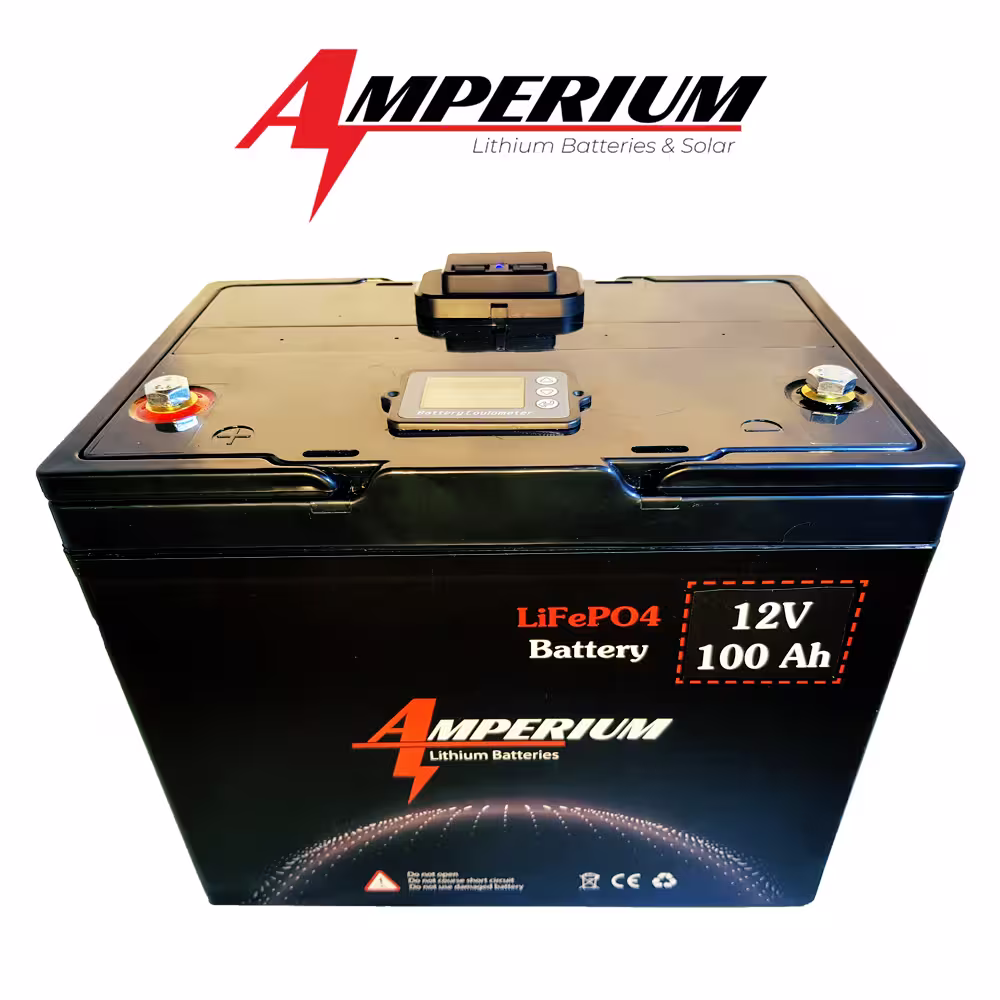 12V 100Ah LiFePO4 Akü — büyük görüntü