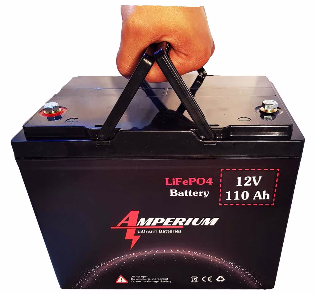 12V 110Ah LiFePO4 Akü — büyük görüntü