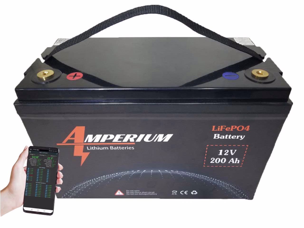 12V 200Ah LiFePO4 Akü - Görsel 6