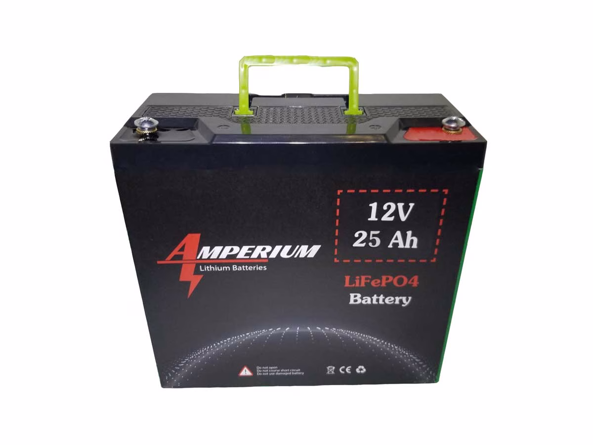 12V 25Ah LiFePO4 Akü — büyük görüntü