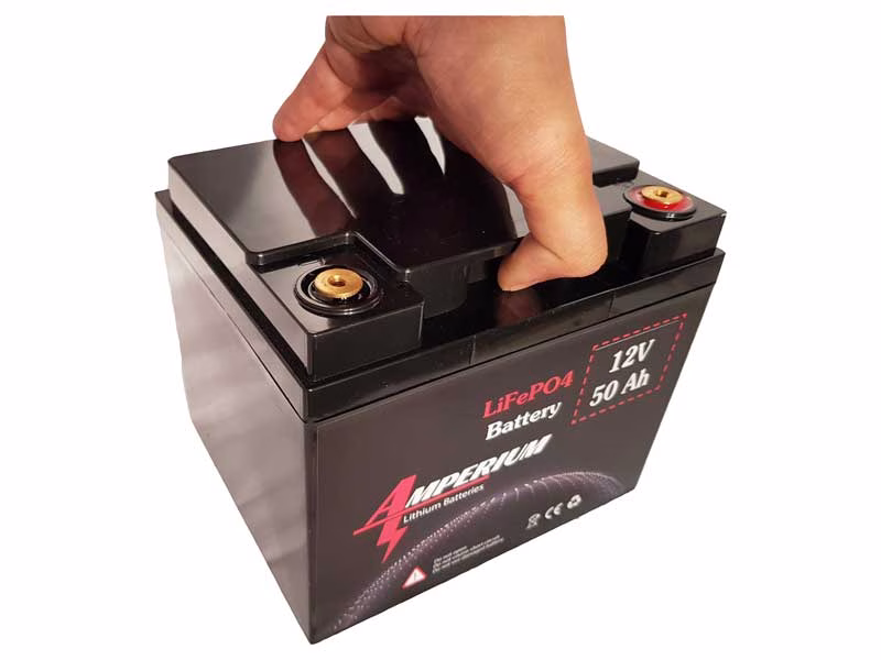 12V 50Ah LiFePO4 Akü — büyük görüntü